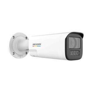 Camera supraveghere exterior IP cu iluminare duala Hikvision ColorVu DS-2CD1B47G3H-LIUF/SL, 4MP, 2.8 mm, IR/lumina alba 50 m, microfon si difuzor, slot card, alarma audio si lumina stroboscopica, PoE imagine