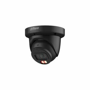 Camera supraveghere IP Dome cu iluminare duala Dahua WizSense AcuPick IPC-HDW3649QM-S-IL, 6MP, 2.8 mm, IR/lumina alba 30 m, microfon, slot card, PoE, neagra imagine