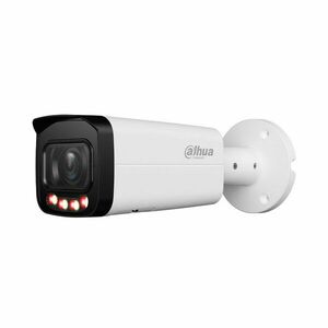 Camera supraveghere exterior IP motorizata cu iluminare duala Dahua WizSense IPC-HFW3649T-ZAS-IL, 6 MP, 2.7-13.5 mm, IR/lumina calda 60 m, microfon, slot card, PoE imagine