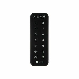 Tastatura smart wireless Satel Be Wave AKP-200-B, 868 MHz, 1100 m, neagra imagine