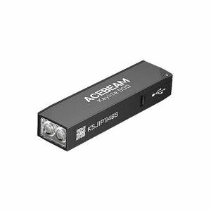 Lanterna tip breloc reincarcabila Acebeam Keylite 500 USB-C Black, 500 lumeni, 70 m imagine