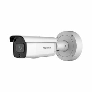 Camera supraveghere exterior IP Hikvision AcuSense DarkFighter DS-2CD2686G2-IZSU/SL(2.8-12MM)(C), 8 MP, 2.8 - 12 mm, motorizata, IR 60 m, microfon/difuzor, slot card, PoE, lumina stroboscopica, protectie perimetrala imagine