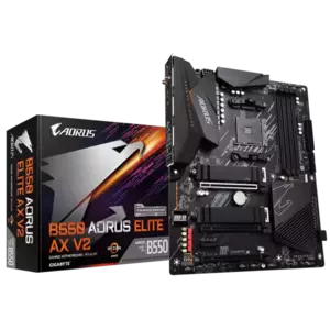 Placa de baza Gigabyte B550 AORUS ELITE AX V2 Socket AM4 imagine