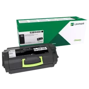 Cartus toner Lexmark 53B2H00 Black Return Program 25000 pagini imagine