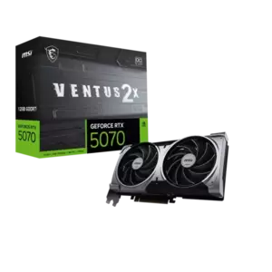 Placa Video MSI GeForce RTX 5070 12G VENTUS 2X OC 12GB GDDR7 192 biti imagine
