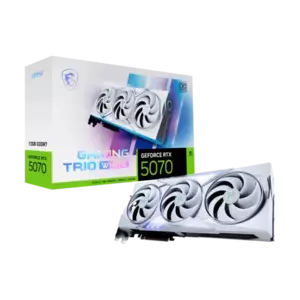 Placa Video MSI GeForce RTX 5070 12G GAMING TRIO OC WHITE 12GB GDDR7 192 biti imagine