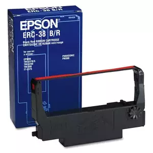 Ribbon Epson ERC38BR Black/Red imagine