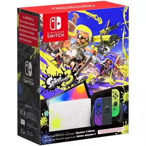 Consola Nintendo Switch OLED Splatoon 3 Edition imagine