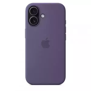 Husa de protectie Apple cu MagSafe pentru iPhone 17 Silicon Purple Fog imagine