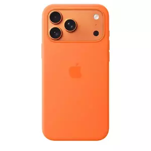 Husa de protectie Apple cu MagSafe pentru iPhone 17 Pro Max Silicon Orange imagine