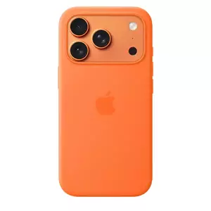 Husa de protectie Apple cu MagSafe pentru iPhone 17 Pro Silicon Orange imagine