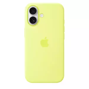 Husa de protectie Apple cu MagSafe pentru iPhone 17 Silicon Neon Yellow imagine