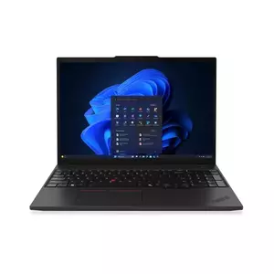 Notebook Lenovo ThinkPad T16 Gen4 16" WUXGA 500nits Intel Core Ultra 7 255U RAM 32GB SSD 512GB Windows 11 Pro Black imagine