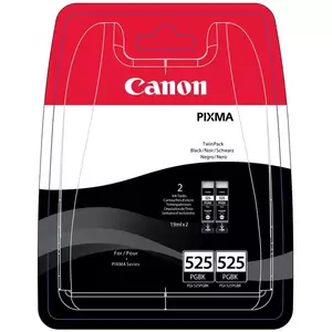 Pachet 2 Cartuse Inkjet Canon PGI-525 Black imagine
