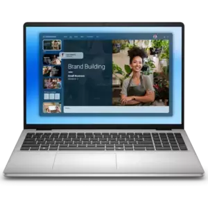 Notebook Dell 16 DC16251 Aluminium 16" Full HD+ 300nits Intel Core 7 150U RAM 32GB SSD 1TB FPR Windows 11 Pro Platinum Silver ProSupport imagine