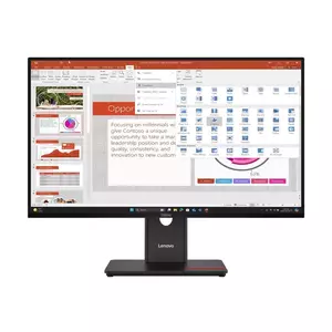 Monitor LED Lenovo ThinkVision T27-40 27" Full HD 120Hz 6ms Eclipse Black imagine