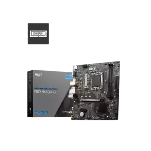 Placa de baza MSI PRO PRO H610M-G socket 1700 imagine