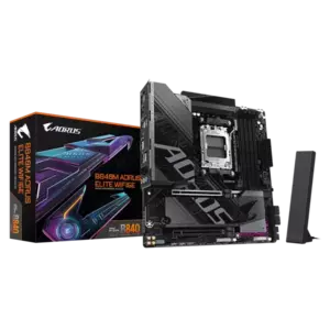 Placa de baza Gigabyte B840M AORUS ELITE WIFI6E Socket AM5 imagine