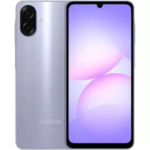 Telefon Mobil Samsung Galaxy A07 A075 128GB Flash 4GB RAM Dual SIM 4G Light Violet Garantie importator imagine