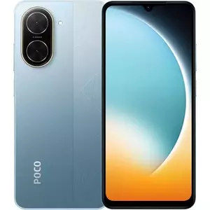 Telefon Mobil Xiaomi Poco C71 128GB Flash 4GB RAM Dual SIM 4G Cool Blue imagine