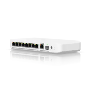 Switch Ubiquiti USW-FLEX-2.5G-8-PoE fara management cu PoE 8x2500Mbps (PoE++) + 1x10000Mbps (PoE+++) + 1xSFP+ imagine