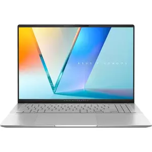 Notebook Asus VivoBook M5606KA 16" 3K OLED 120Hz AMD Ryzen AI 7 350 RAM 24GB SSD 1TB No OS Cool Silver imagine