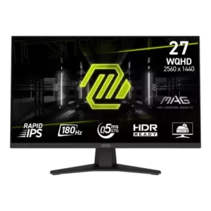 Monitor LED MSI MAG 274QF 27" WQHD 180Hz 0.5ms Black imagine