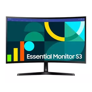 Monitor LED Samsung Essential S3 S36GD LS27D366GAUXEN 27" Curbat Full HD 100Hz 4ms Black imagine