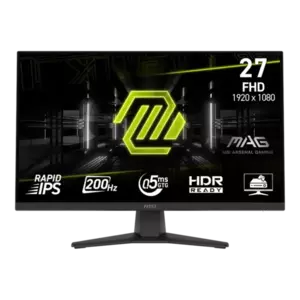 Monitor LED MSI MAG 272F 27" Full HD 200Hz 0.5ms Black imagine
