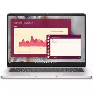 Notebook Dell Pro 14 PC14255 14" Full HD+ AMD Ryzen AI 5 340 RAM 16GB SSD 1TB FPR Windows 11 Pro Platinum Silver imagine