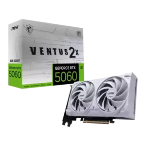 Placa Video MSI GeForce RTX 5060 8G VENTUS 2X OC WHITE 8GB GDDR7 128 biti imagine