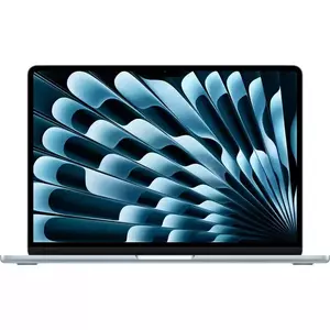 Notebook Apple MacBook Air 13 (2025) 13.6" Apple M4 10-core GPU 10-core RAM 16GB SSD 512GB Tastatura US OS Sequoia Sky Blue imagine