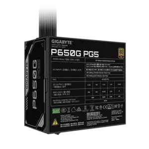 Sursa PC Gigabyte P650G PG5 PCIE 5.1 650W Black imagine