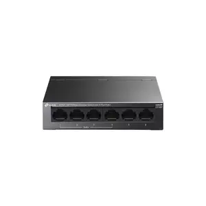 Switch TP-Link LS106P fara management cu PoE 6x100Mbps (4xPoE+) imagine