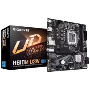 Placa de baza Gigabyte H610M D3W Socket 1700 imagine