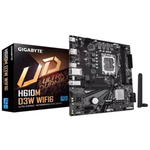 Placa de baza Gigabyte H610M D3W WIFI6 Socket 1700 imagine