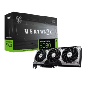 Placa Video MSI GeForce RTX 5080 16G VENTUS 3X OC 16GB GDDR7 256 biti imagine