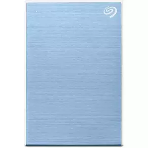 Hard Disk Extern Seagate One Touch with Password 1TB USB 3.0 Light Blue imagine