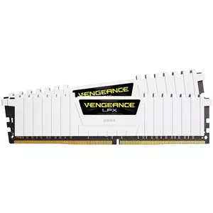 Memorie Desktop Corsair Vengeance LPX 16GB(2 x 8GB) DDR4 3200Mhz White imagine