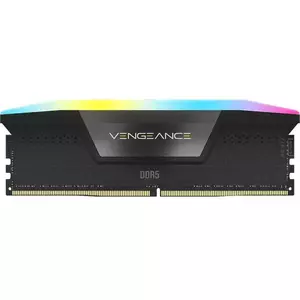 Memorie Desktop Corsair Vengeance RGB 16GB DDR5 6000Mhz CL36 Black Bulk imagine