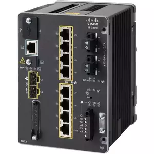 Switch Cisco Catalyst IE-3300-8P2S-E cu management cu PoE 8x1000Mbps + 2xSFP Network Essentials imagine