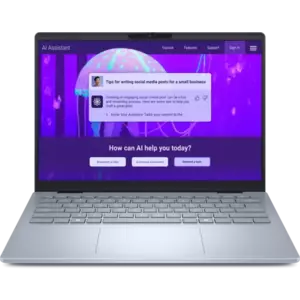 Notebook Dell 14 Plus DB14250 14" 2.5K Intel Core Ultra 7 258V RAM 32GB SSD 1TB FPR Windows 11 Pro Ice Blue CIS imagine