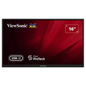 Monitor portabil LED Viewsonic VA1650 15.6" Full HD 60Hz 7ms Black imagine