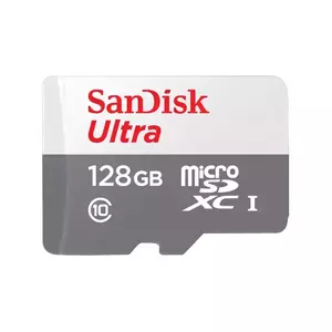 Card de memorie SanDisk Ultra Micro SDXC 128GB Class 10 UHS-I White/Grey + Adaptor SD imagine