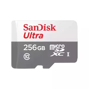Card de memorie SanDisk Ultra Lite Micro SDXC 256GB Class 10 UHS-I White/Grey imagine