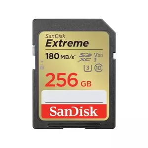 Card de memorie SanDisk Extreme SDXC 256GB Class 10 UHS-I V30 imagine