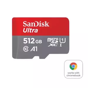 Card de memorie SanDisk Ultra pentru Chromebook Micro SDXC 512GB Class 10 UHS-I imagine