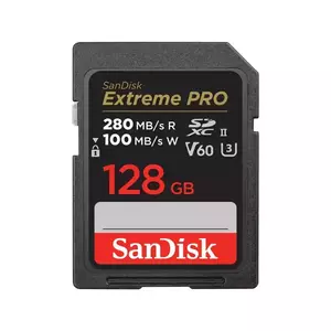 Card de memorie SanDisk Extreme PRO SDXC 128GB Class 10 UHS-II V60 imagine