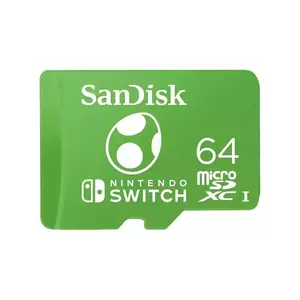 Card de memorie SanDisk pentru Nintendo Switch Micro SDXC 64GB UHS-I imagine