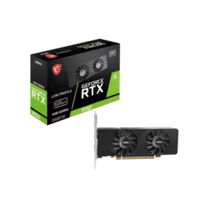 Placa Video MSI GeForce RTX 3050 LP E 6G OC 6GB GDDR6 96 biti imagine